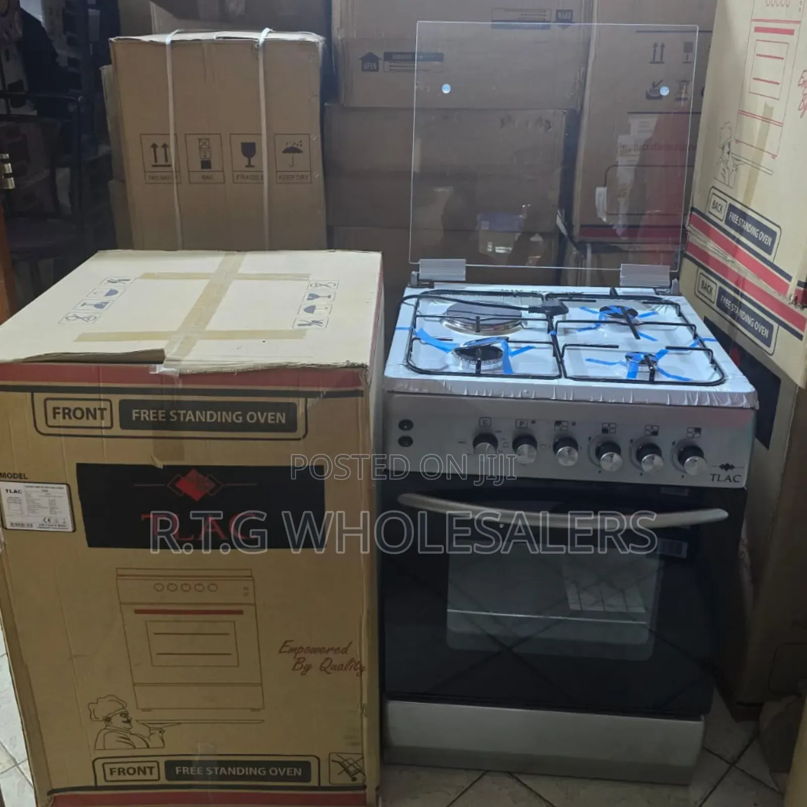 Tlac 60x60 3+1 Turkish Standing Cooker With Gas Sensor