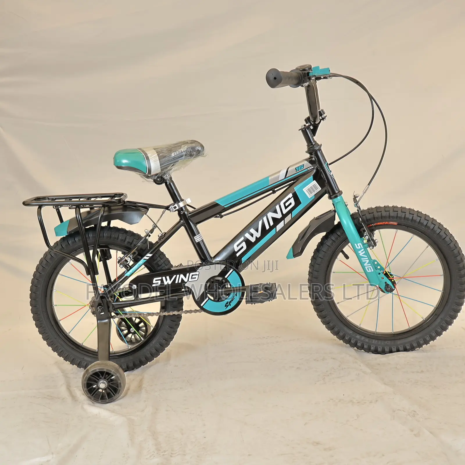 Swing Kids Bicycle 16 Inch With Rear Rack – Carry More, Ride Better