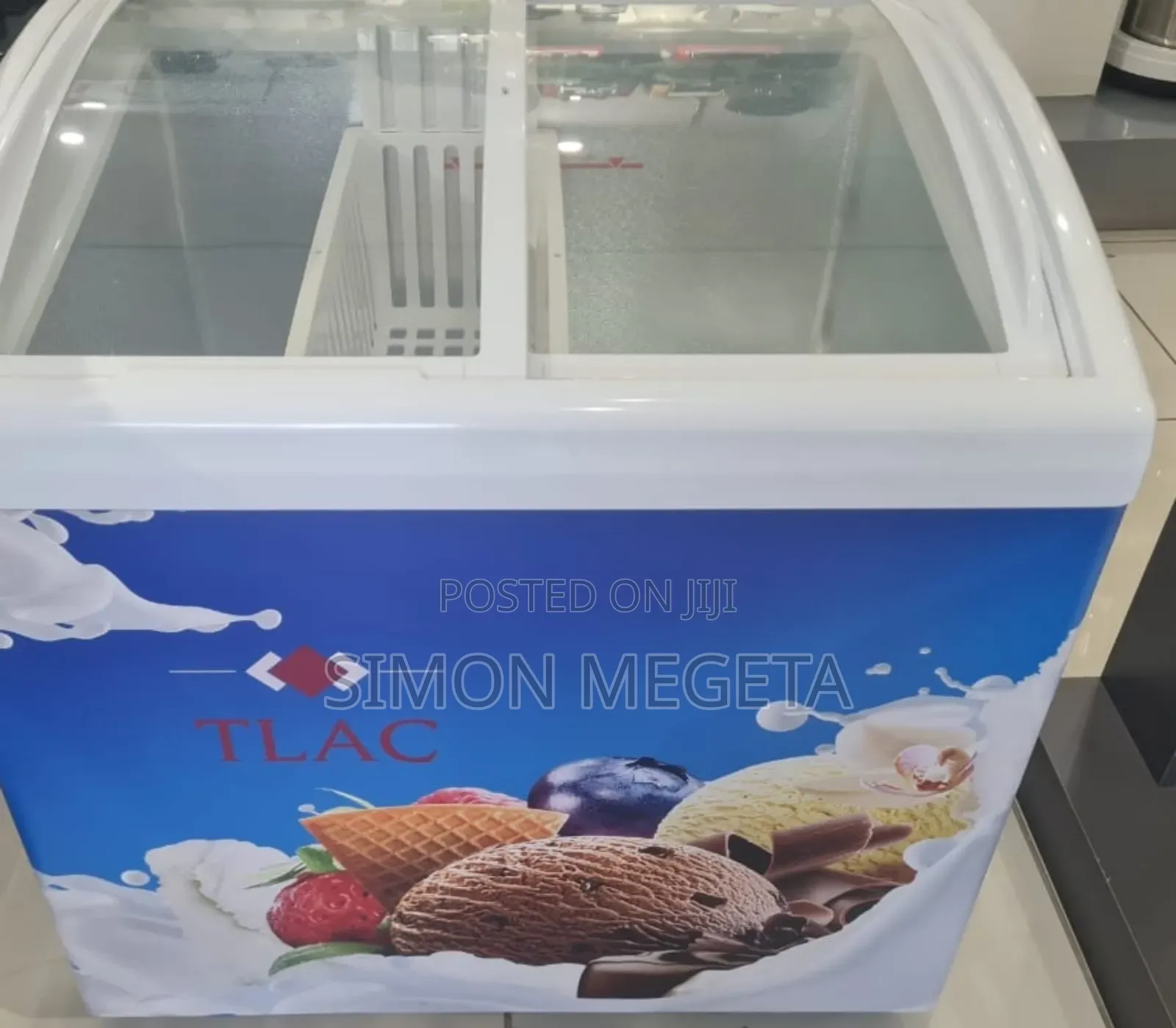 Tlac 256 Litres Display Freezer Restocked
