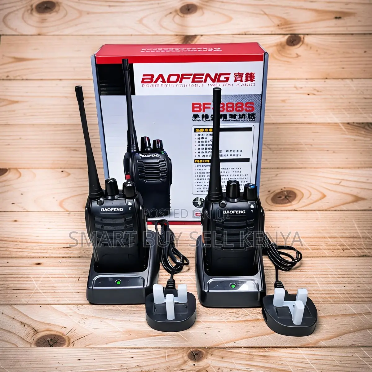 Strong Coverage Area Baofeng Bf-888s Walkie Talkie Radio Calls- 2pcs