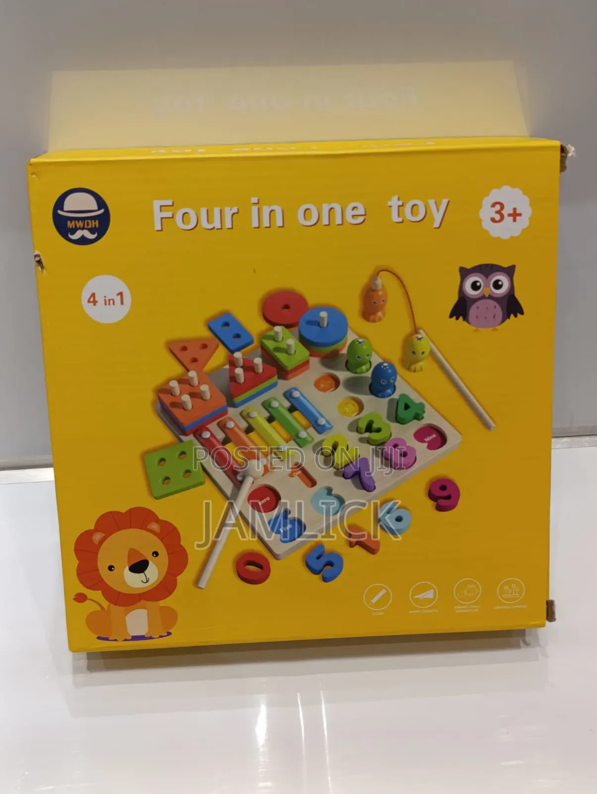 Four in One Montessori Wooden Toy Set - Kb