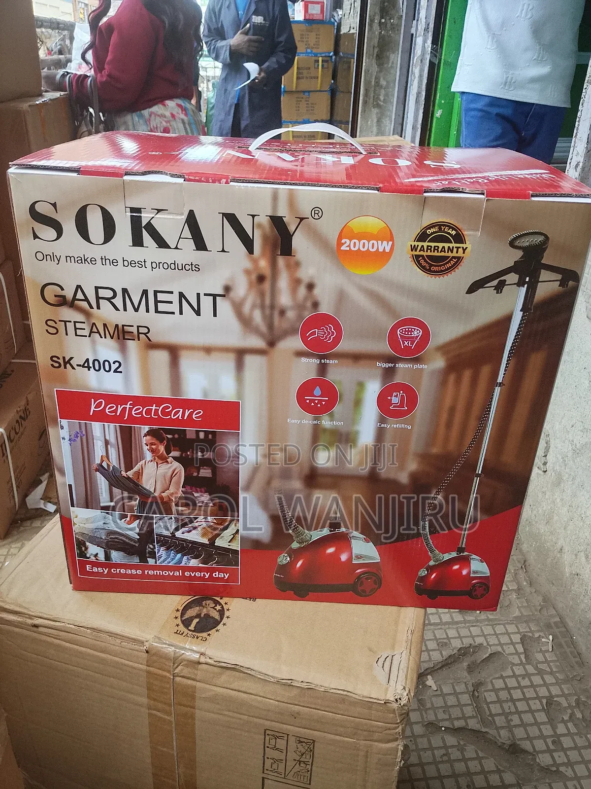 New Commercial Sokany Garment Steamer/Sokany Garment Steamer