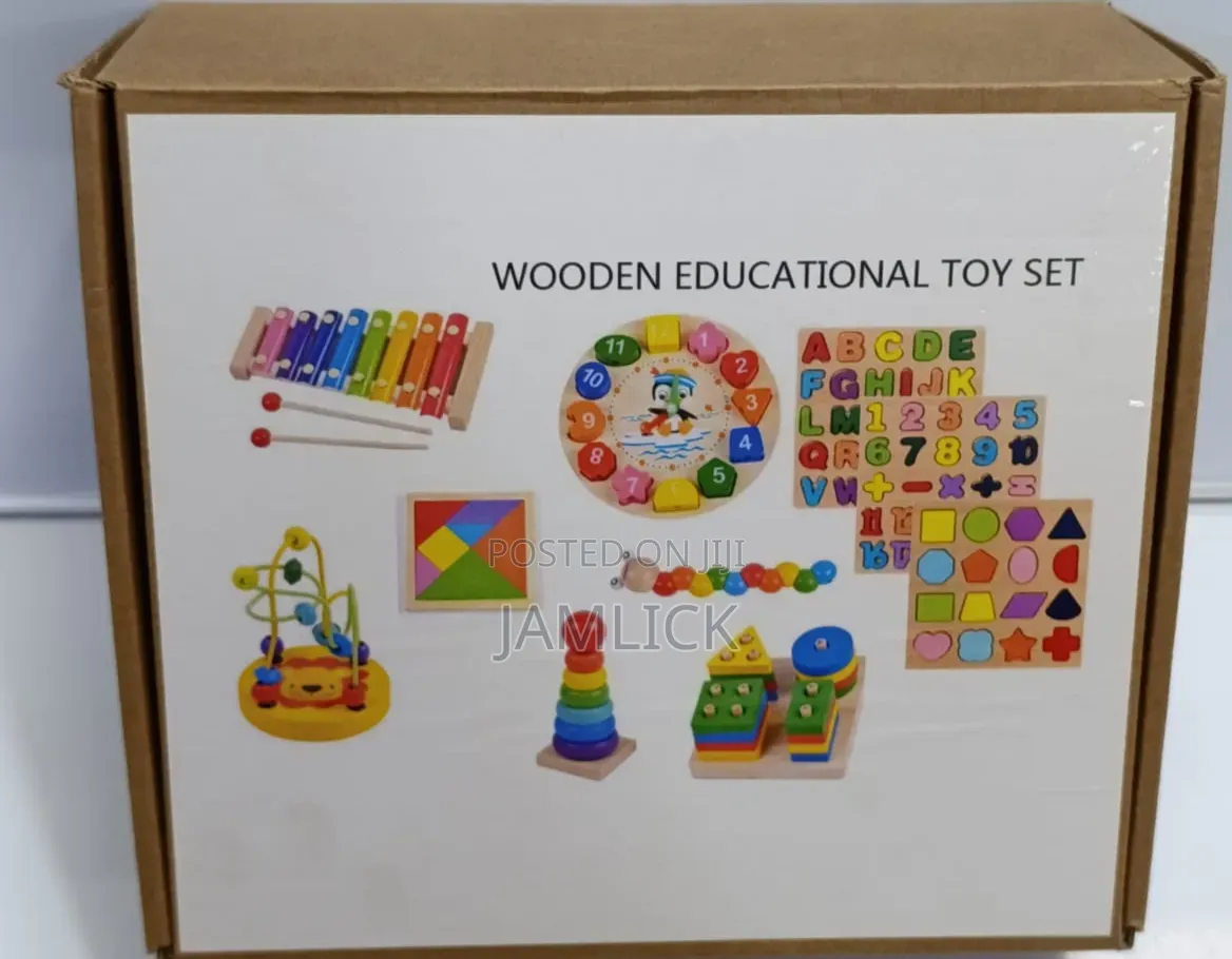 Wooden Educational Toy Set – Montessori - Kb