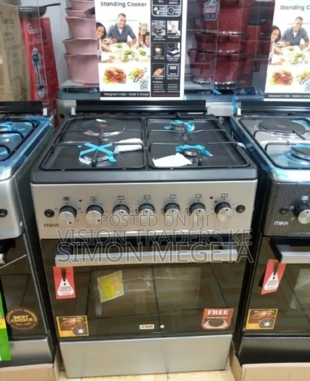 Biger Sizes Mika 60*60 3+1 Cooker