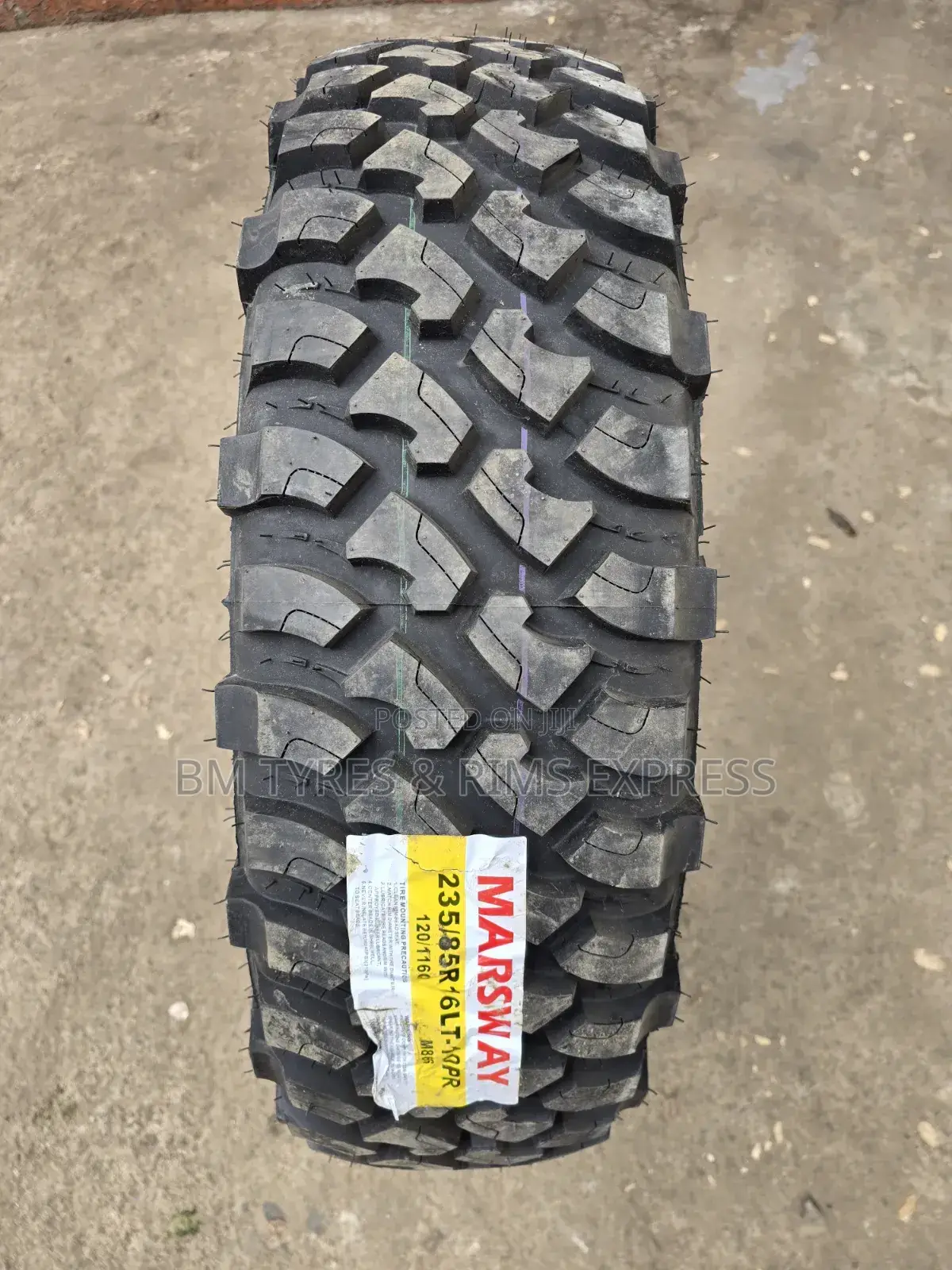 235 /85 R16 Marsway Tyres (Mud Terrein).