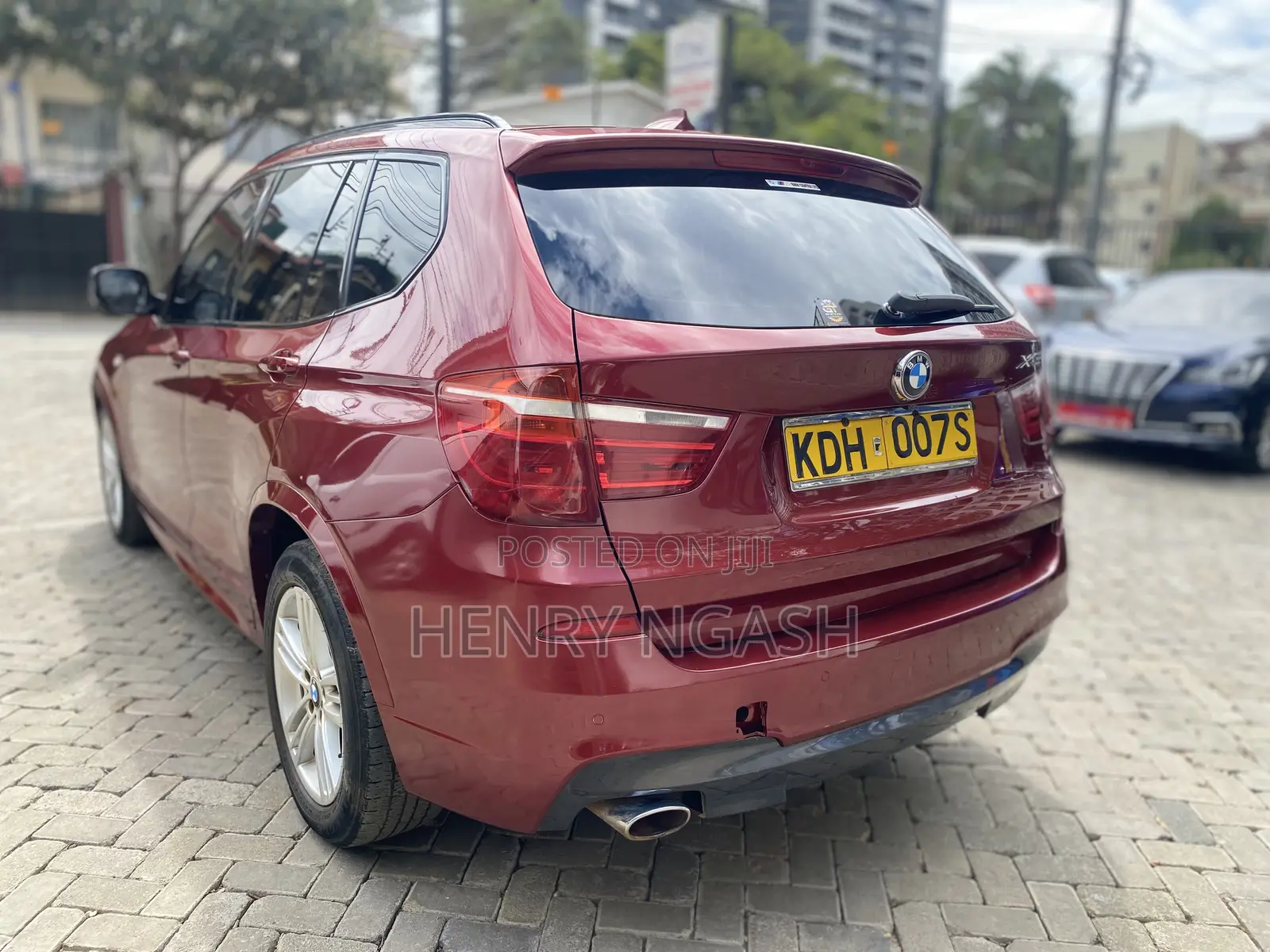 BMW X3 2013 Red