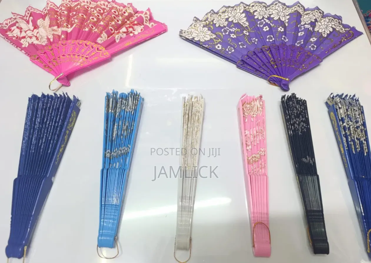 Wooden Hand Fans - Kb