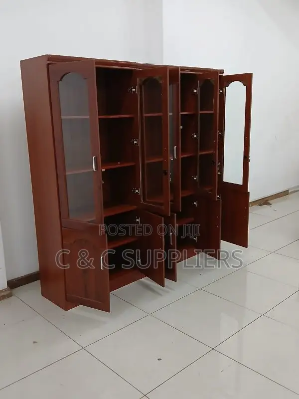 5 Door Wooden Office Filing Cabinet