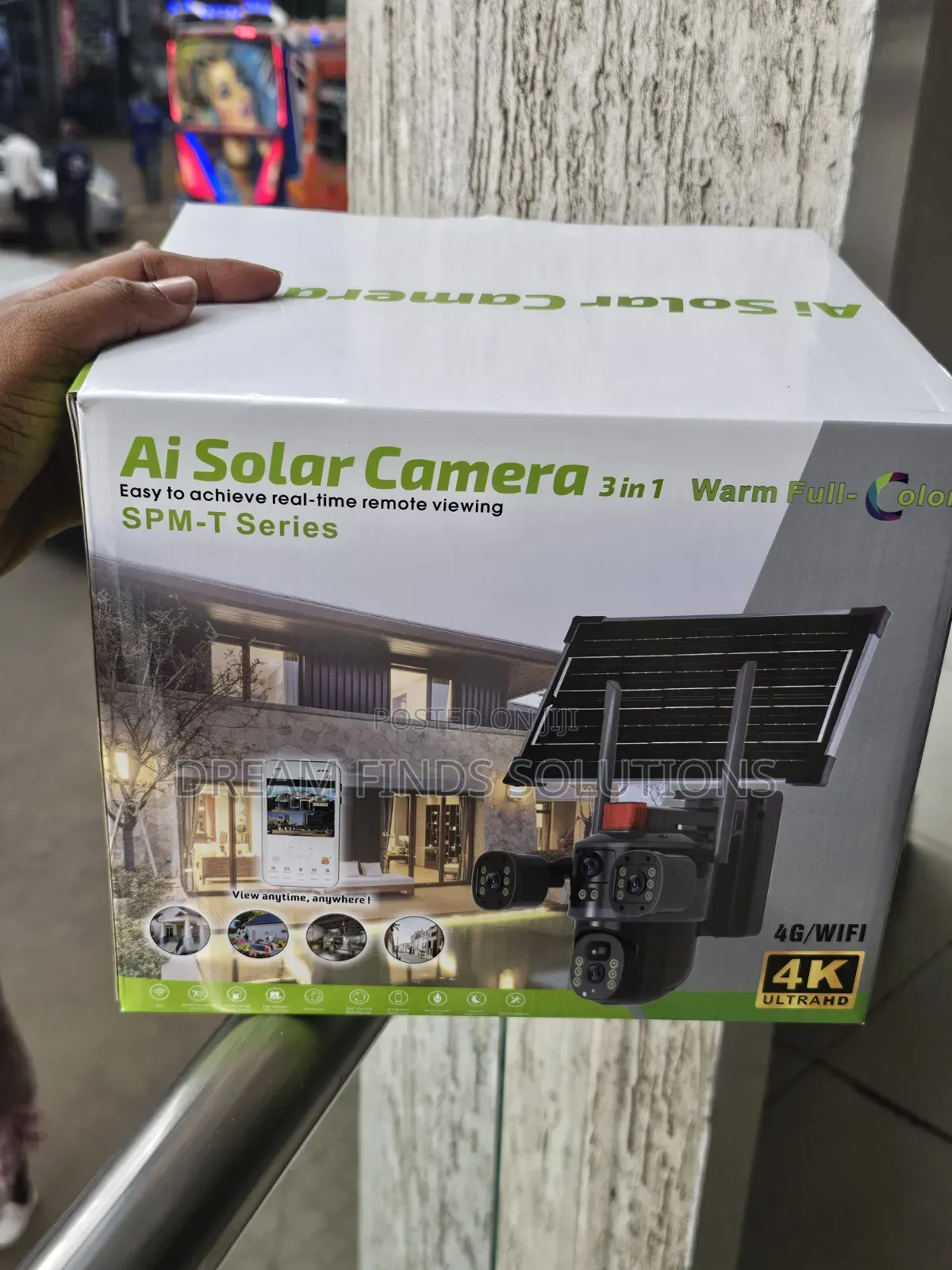Remote Viewing Solar Powered CCTV Cameras