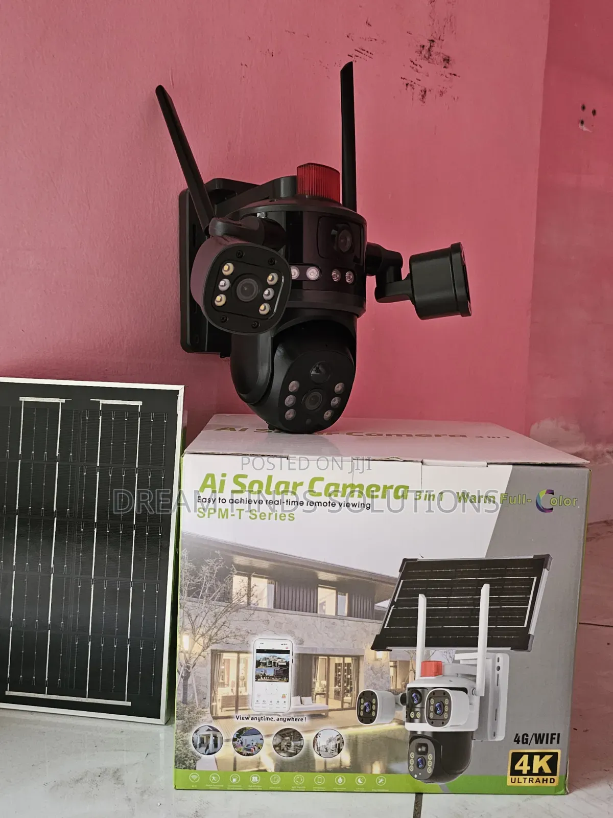 Remote Viewing Solar Powered CCTV Cameras