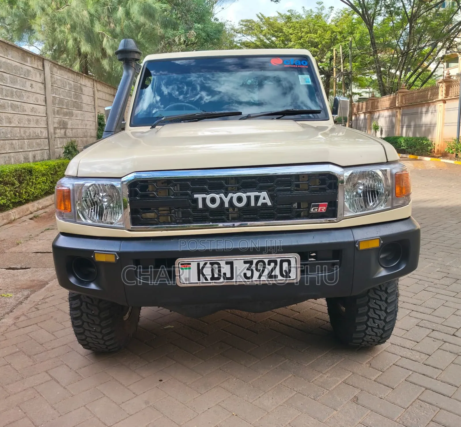 Toyota Land Cruiser 2008 Beige