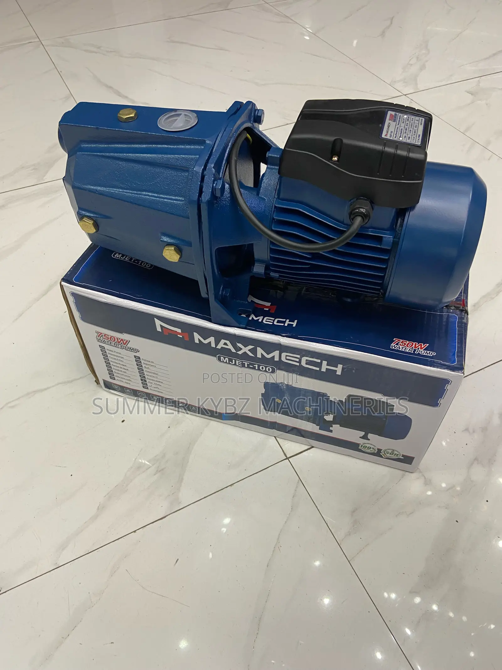 Maxmech Booster Pump 750w 1hp