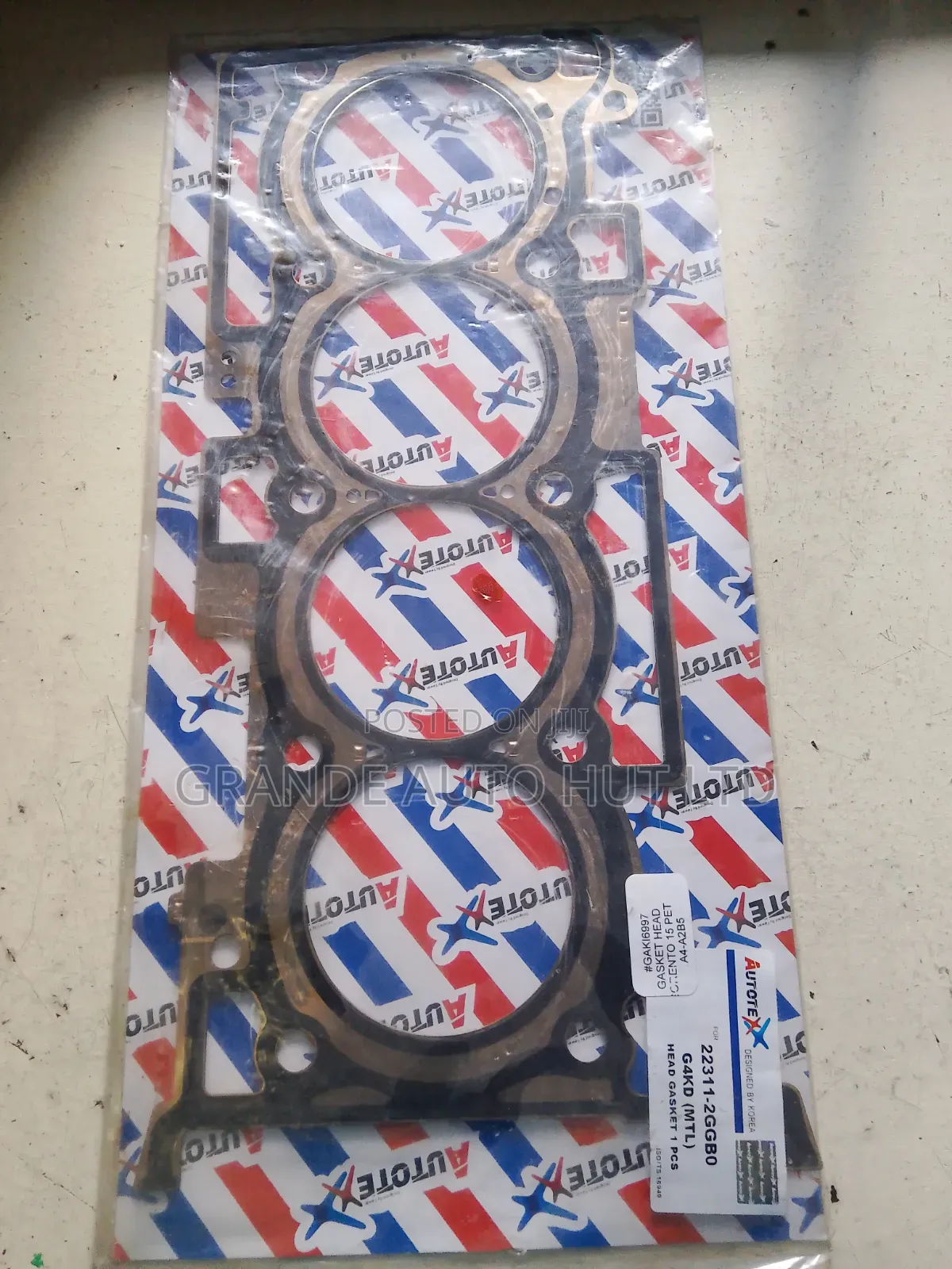 Head Gasket Kia Sorento 2015 Petrol (Autotex Brand)