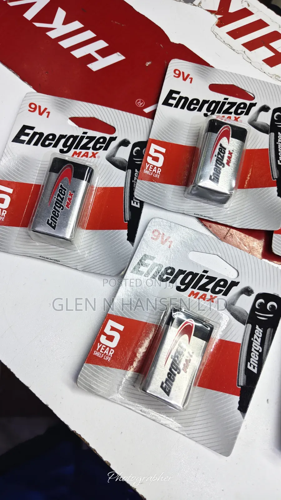 9v Energizer Battery