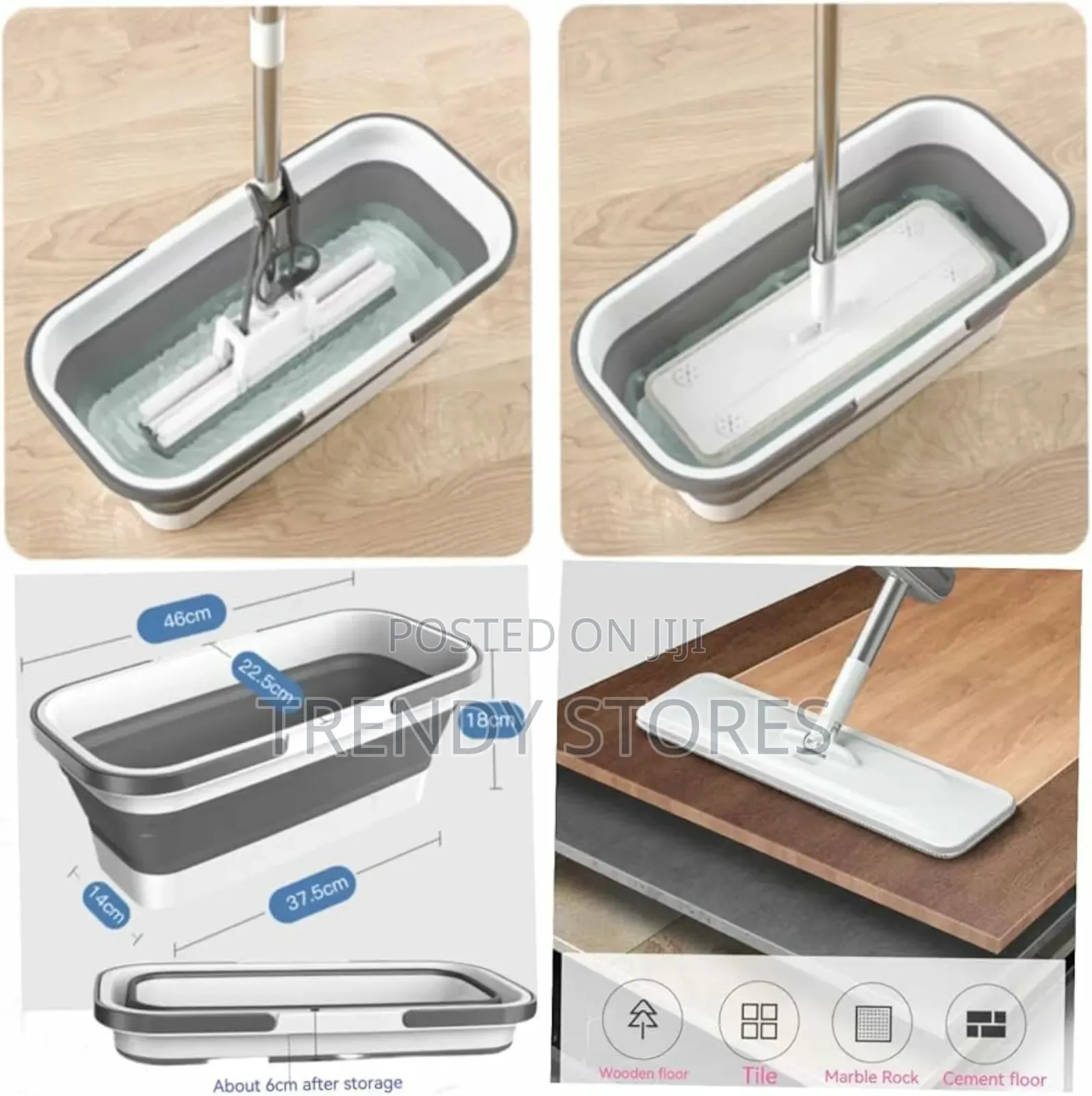 Self Wringing Flat Mop