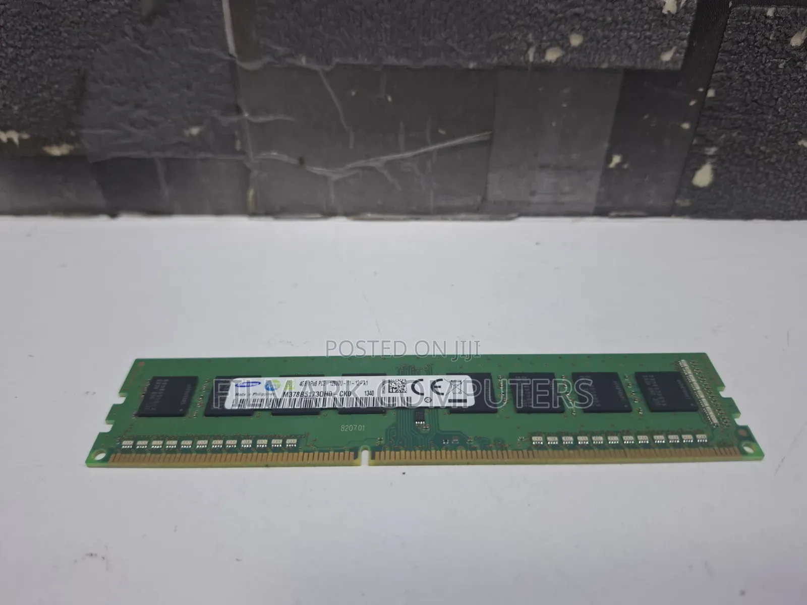 Samsung 4gb 1rx8 Pc3-12800u-11-12-A1 Desktop Memory/Ram
