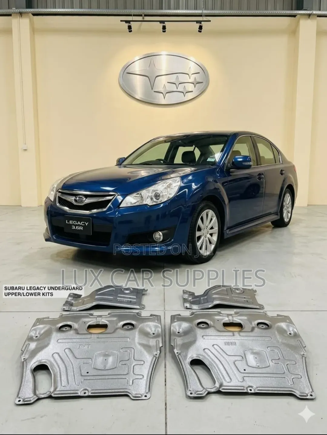 Subaru Legacy/Outback Heavy-Duty Steel Sump Guards