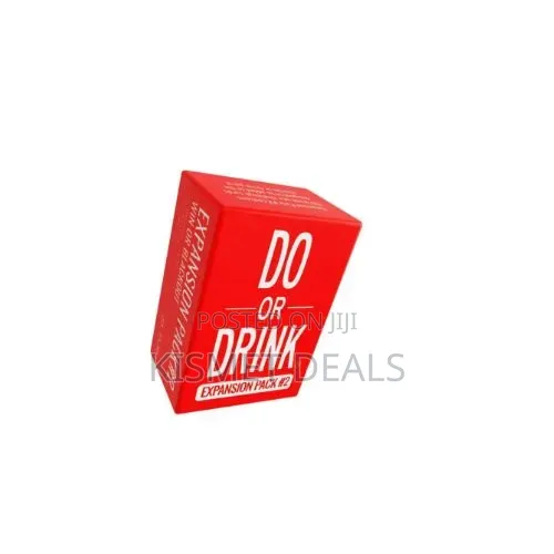 Party Do or Drink Card Game Expansion Pack Fun Adult Drinking Game