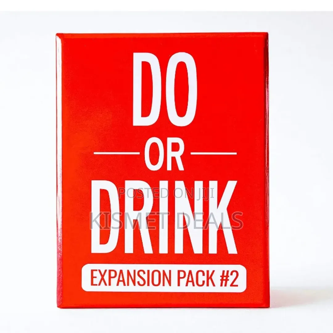 Party Do or Drink Card Game Expansion Pack Fun Adult Drinking Game
