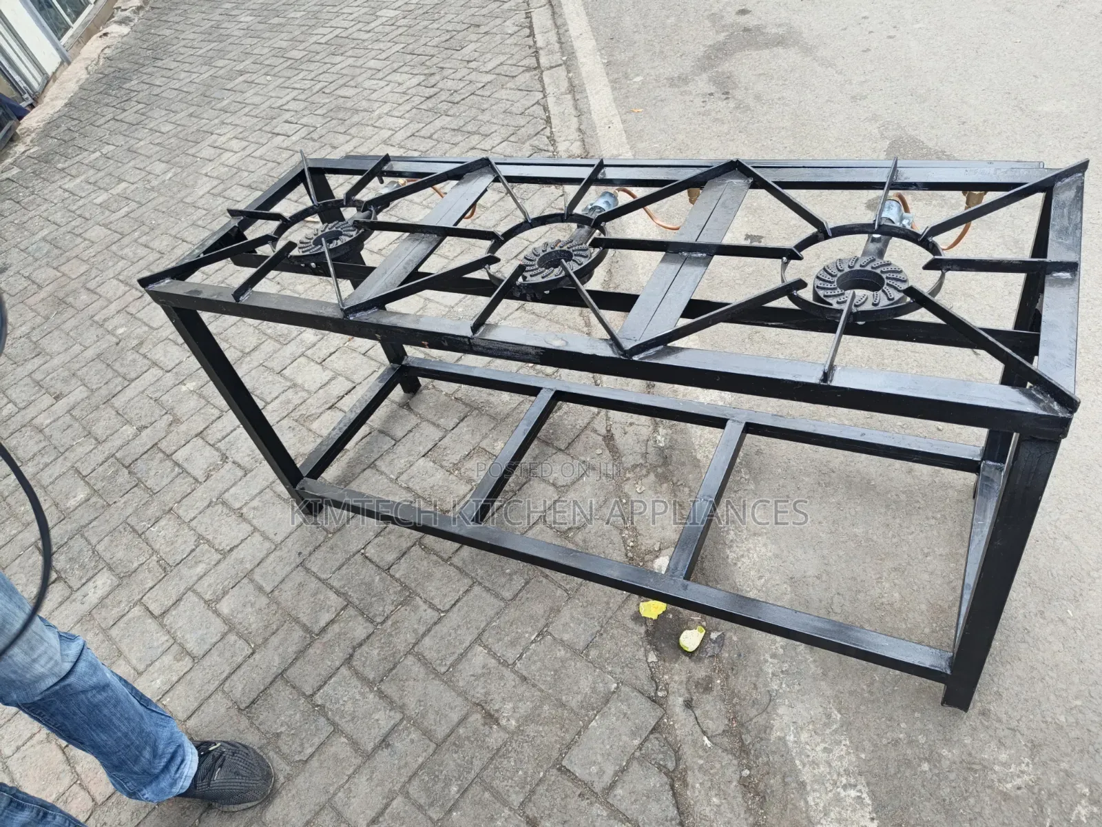 Mild Steel 3burner Cooker