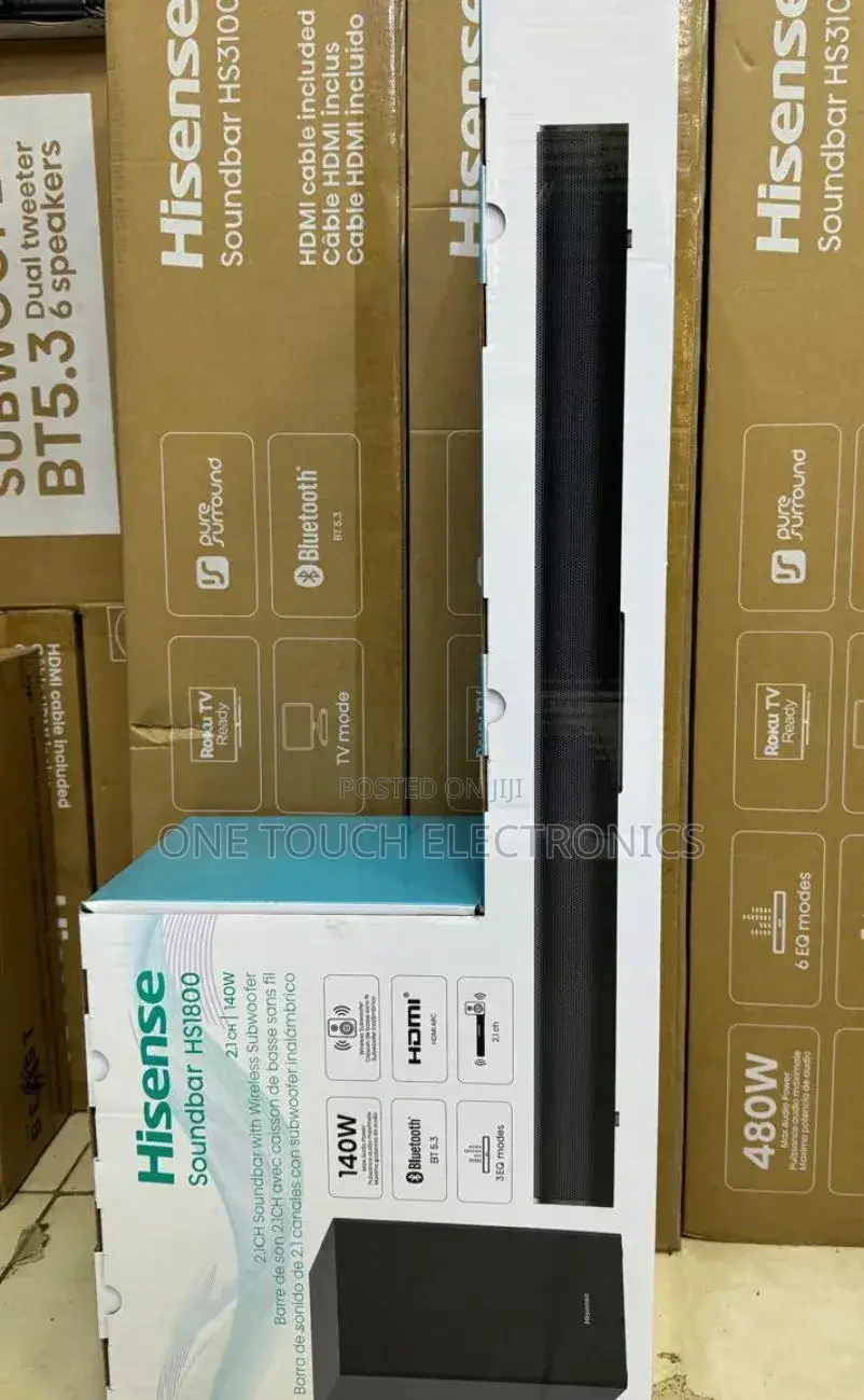 Hisense Hs1800 Soundbar | 2.1 Channel Soundbar