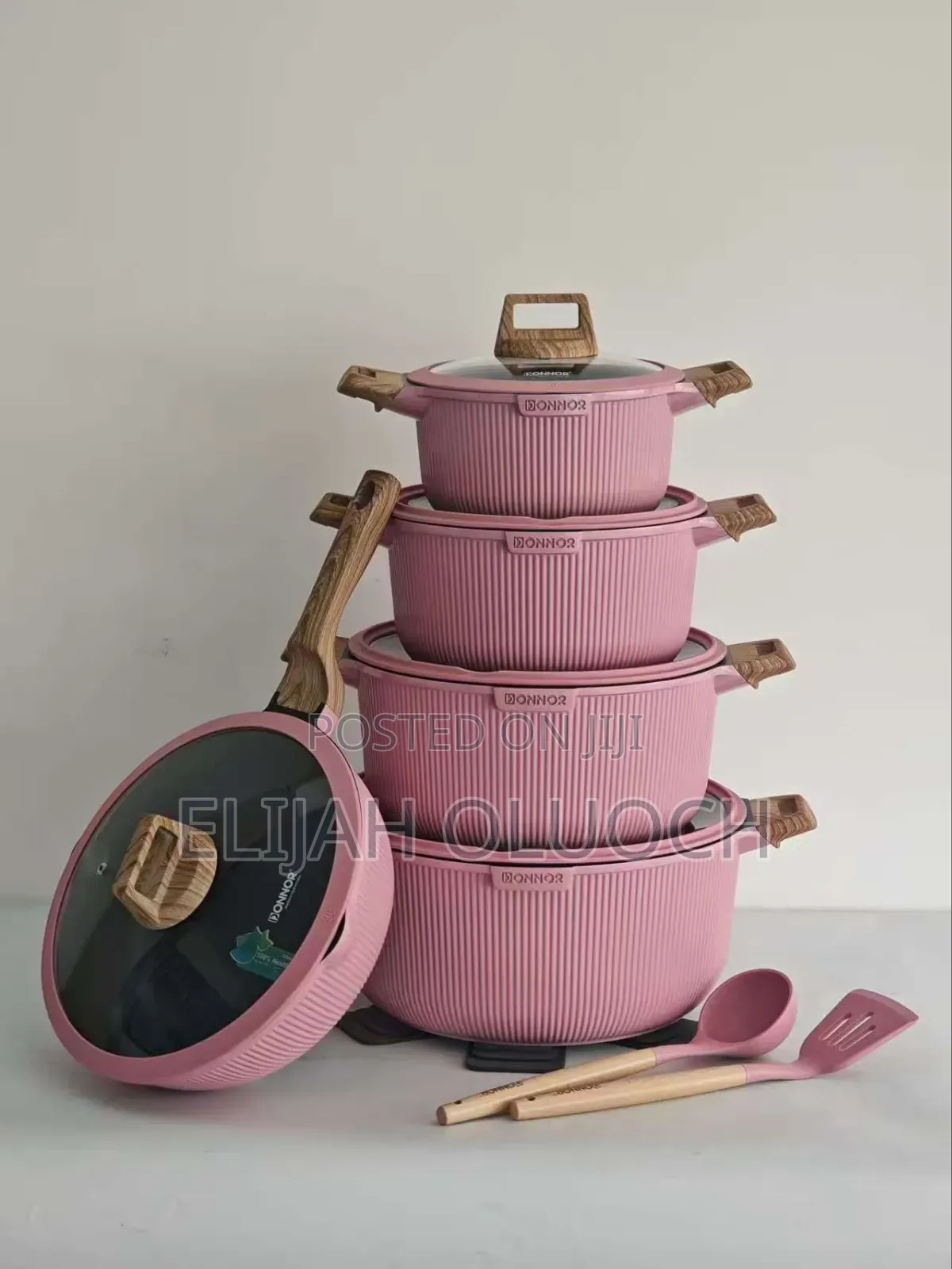 Very High Quality Donnor 15pcs Granite Nonstick Serve/Cookware