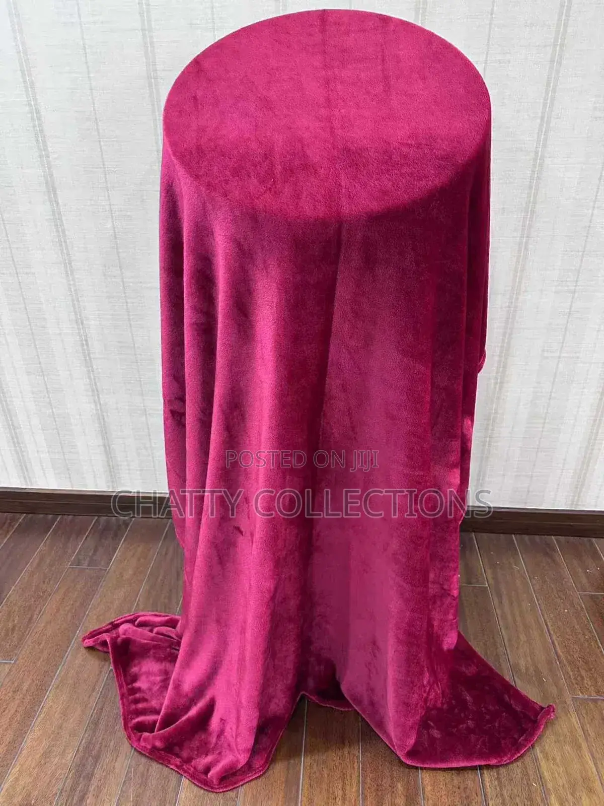 Maroon 6 by 6 Plain Warm Fleece Blanket Throw Blankets