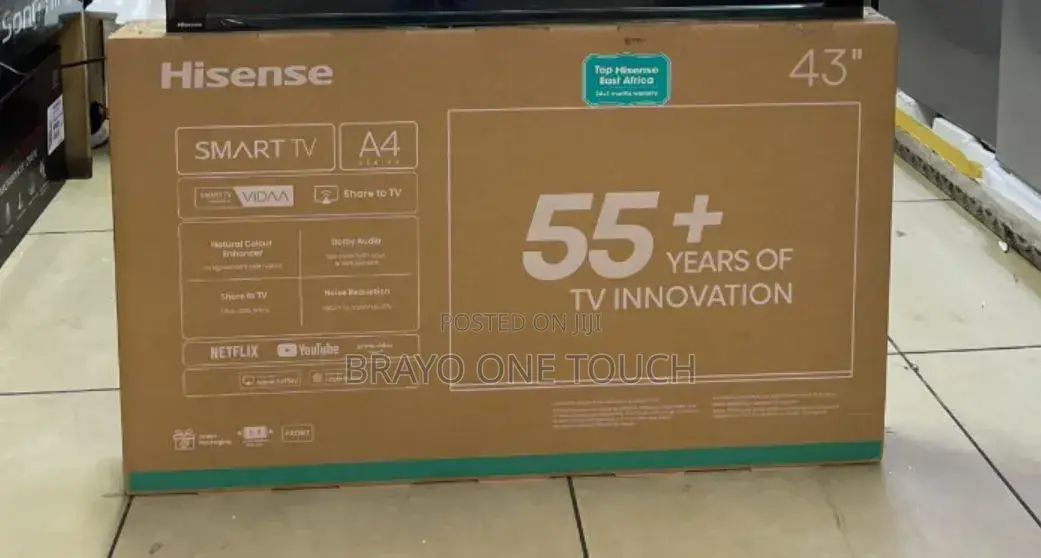 Hisense 43a4q 43 Inch FHD 1080p Vidaa Smart TV|