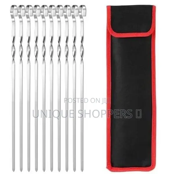 12pc S/Steel Skewer Set
