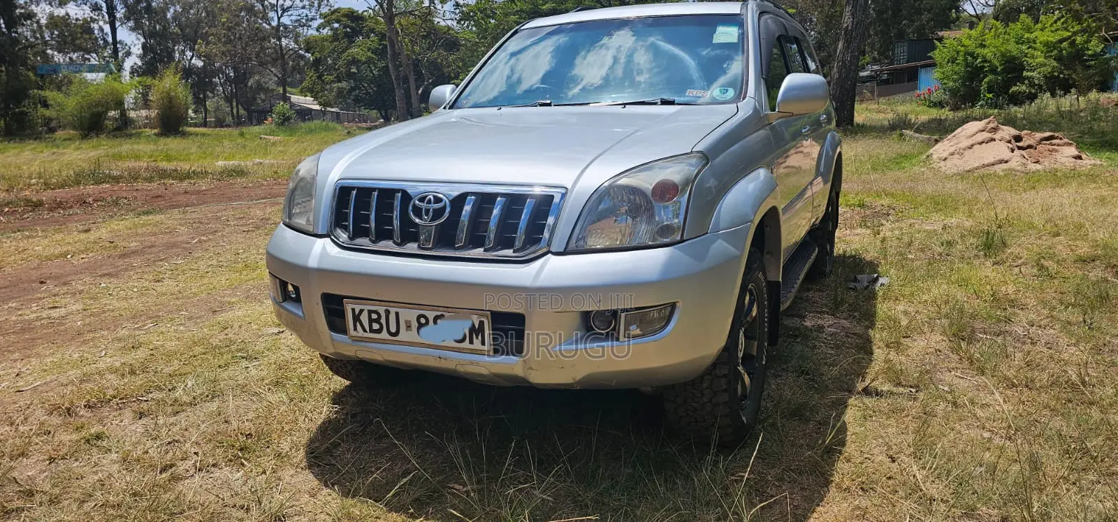 Toyota Land Cruiser Prado 2007 Silver