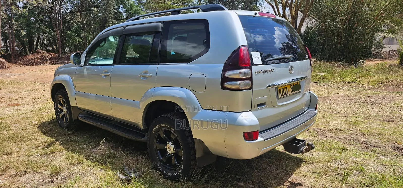 Toyota Land Cruiser Prado 2007 Silver