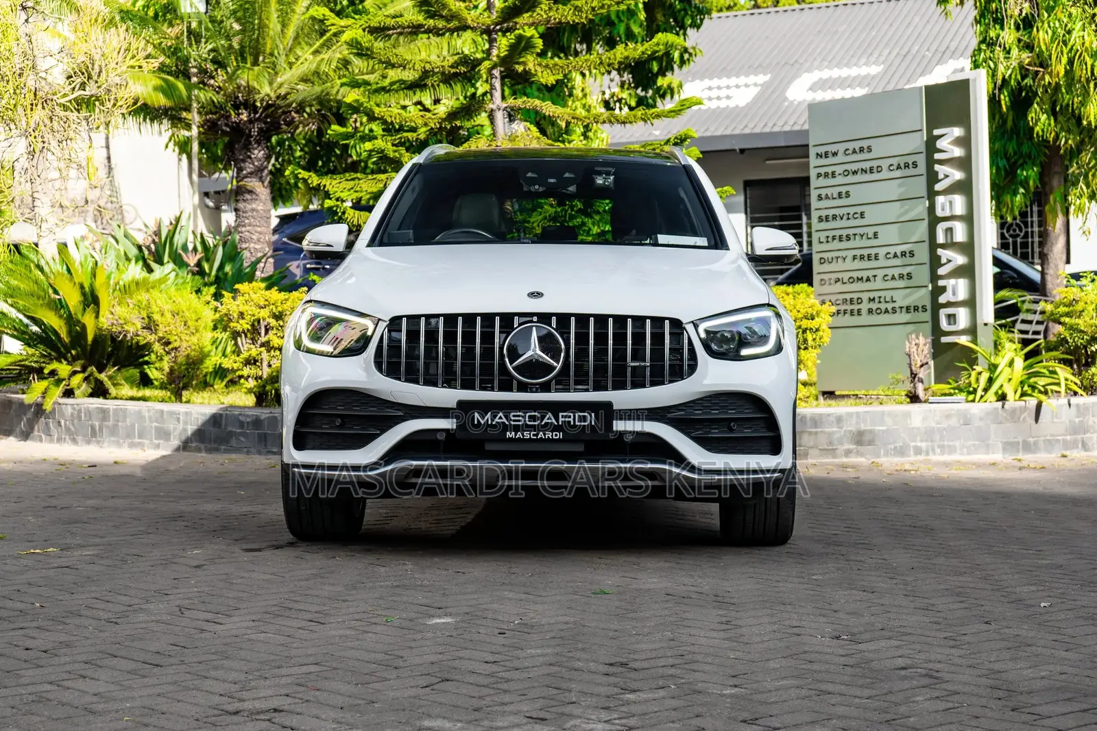 Mercedes-Benz GLC-Class 2019 White
