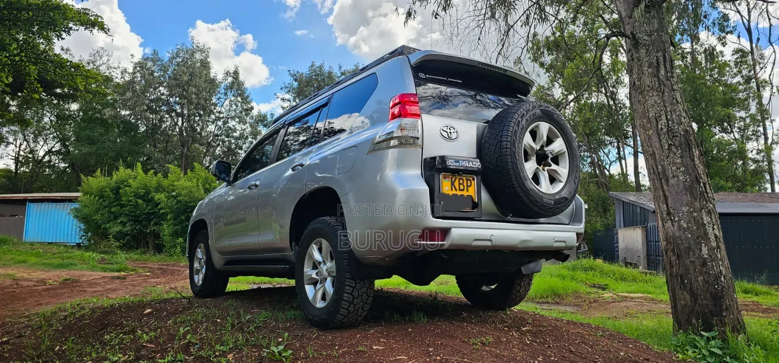 Toyota Land Cruiser Prado 2010 Silver