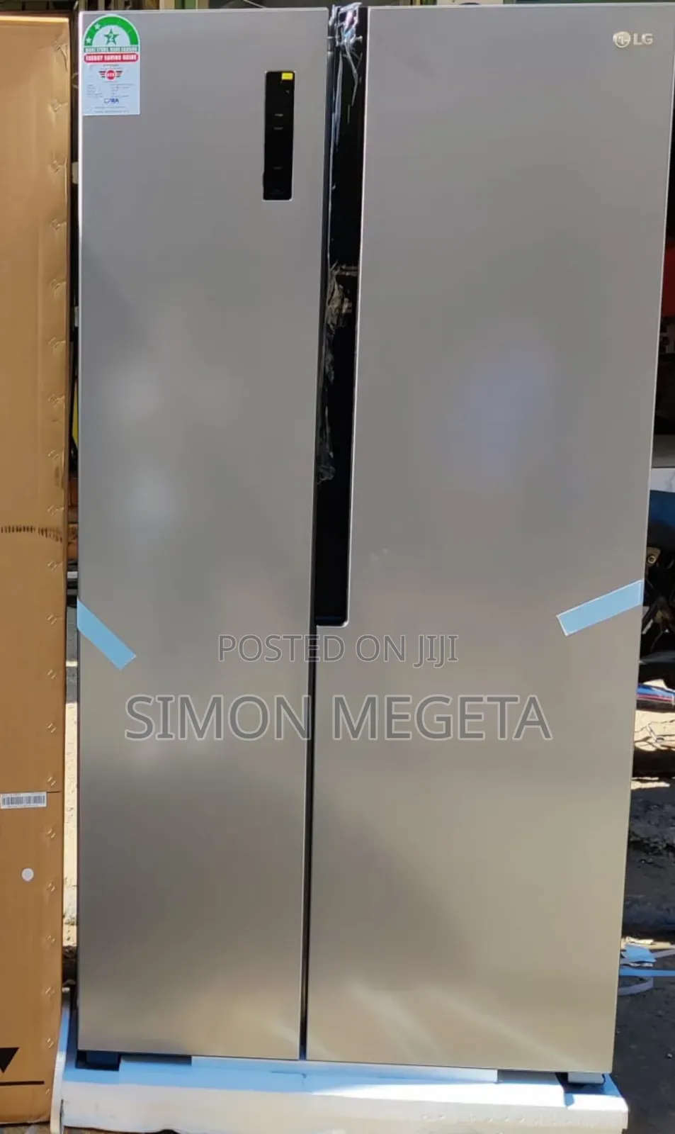 Restocked Lg Side by Side Fridge 519litres No Frost Refrigerator