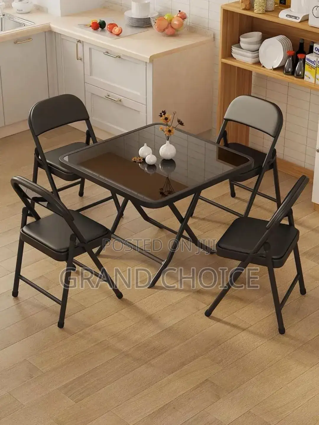 4 Seater Foldable Dining Set