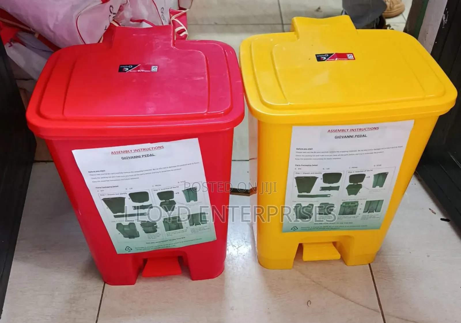 30ltrs Pedal Waste Bins