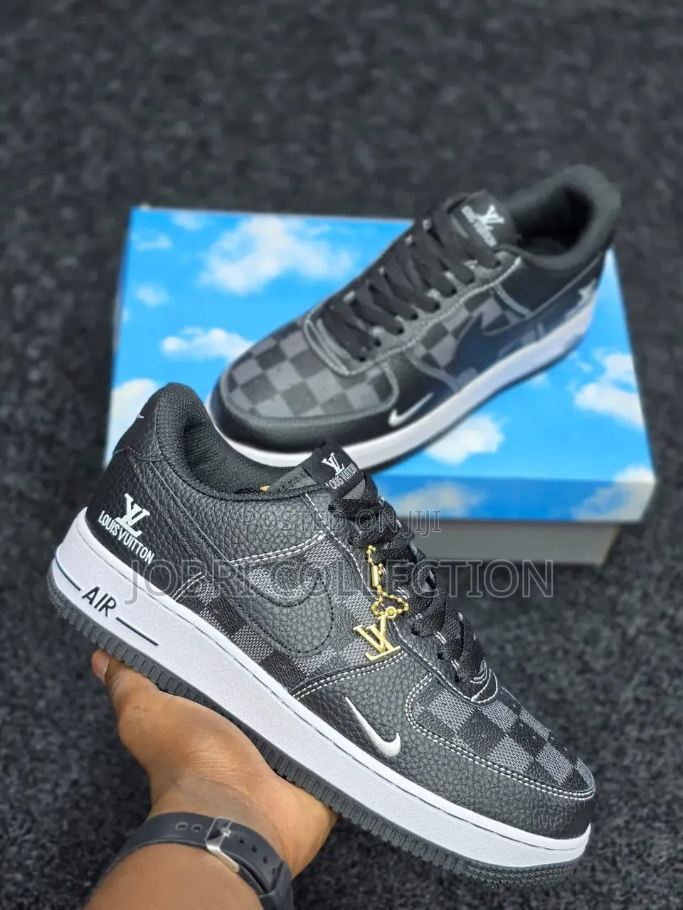 Nike Airforce One X Louis Vuitton Sneakers