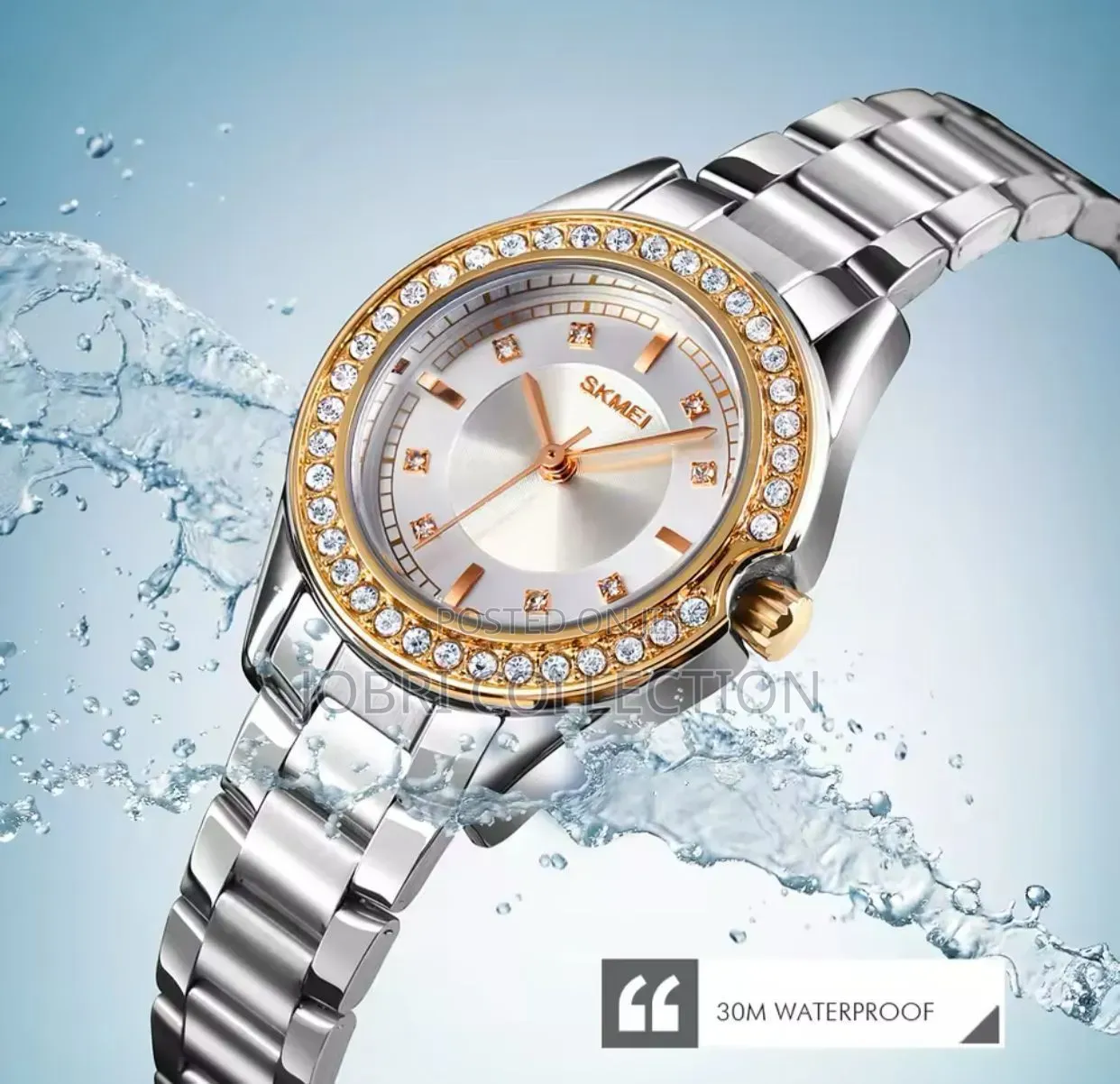 Skmei Ladies Stainless Steel Non Fade Watch