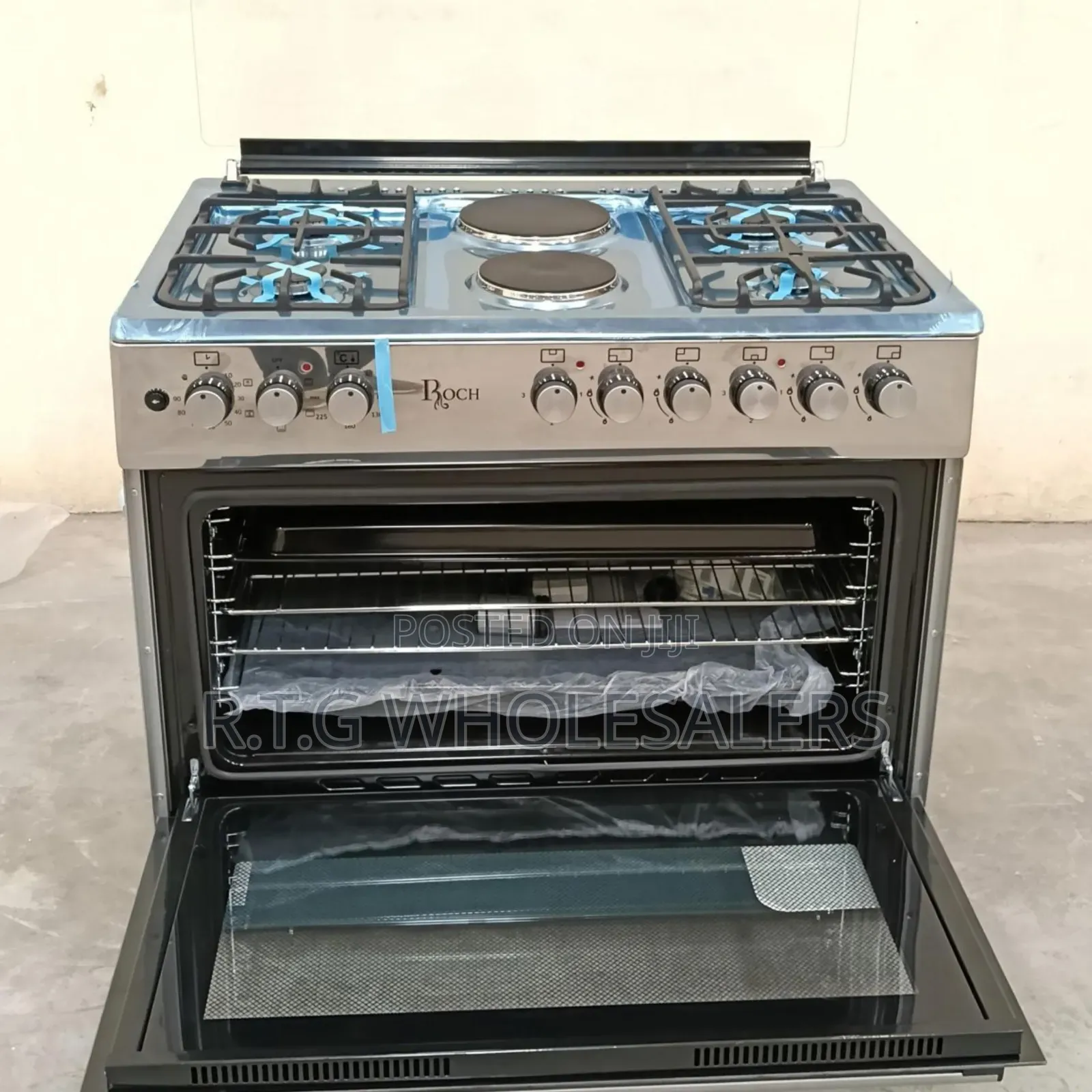 Roch Reck-9042-Ss 90×60 Standing Cooker