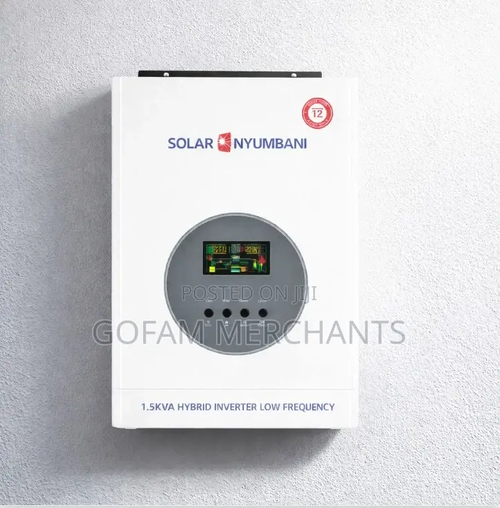 Solar Nyumbani 2kva 12v Low Frequency Hybrid Solar Inverter