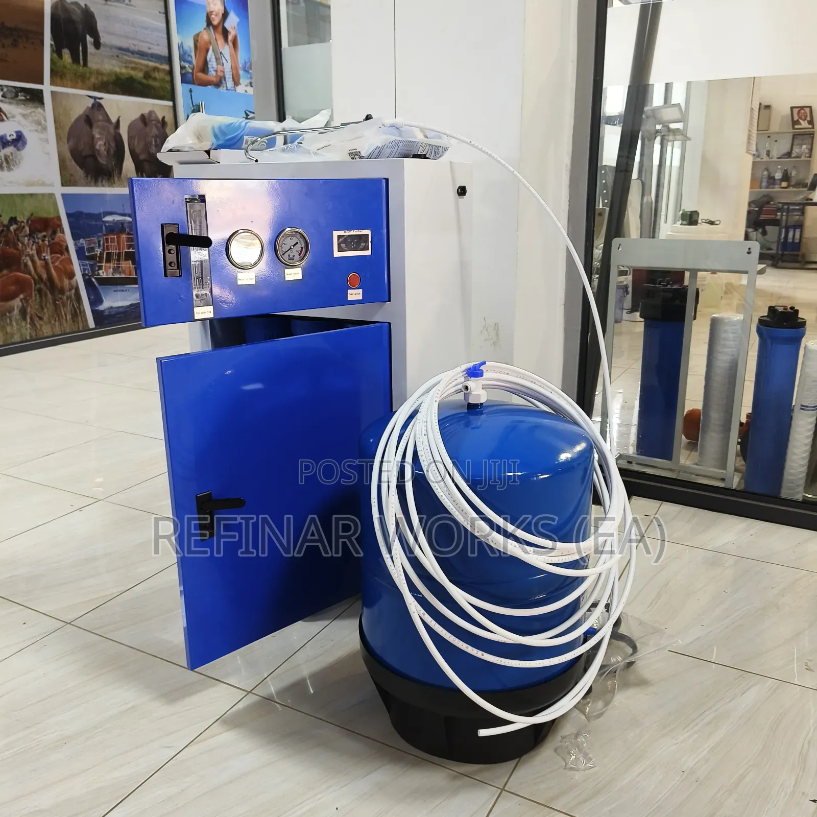 Small 125lph Reverse Osmosis Water Purifier – Small Business Solution