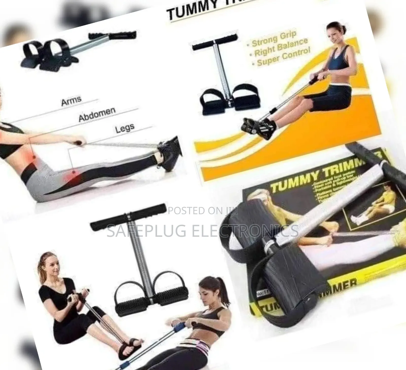 Tummy Trimmer Exercise Band – Home Workout Fitness Tool