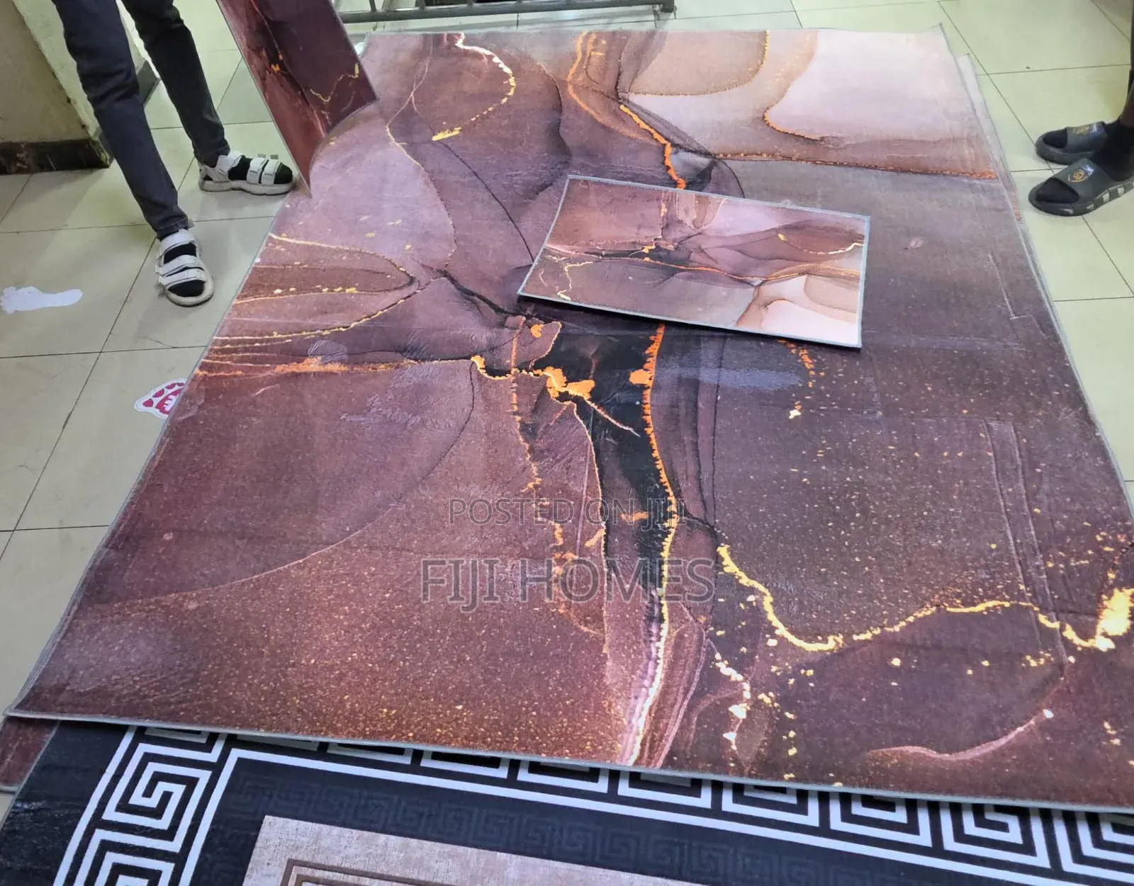 Premium Hd Carpet 7x10 Ft + Free Door Mat — Brand New