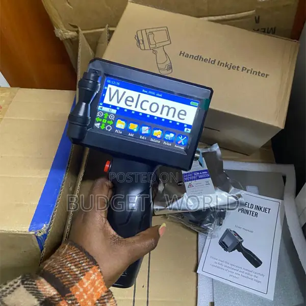 Ky127 Handheld Inkjet Printer – Portable Coding Machine With Touch