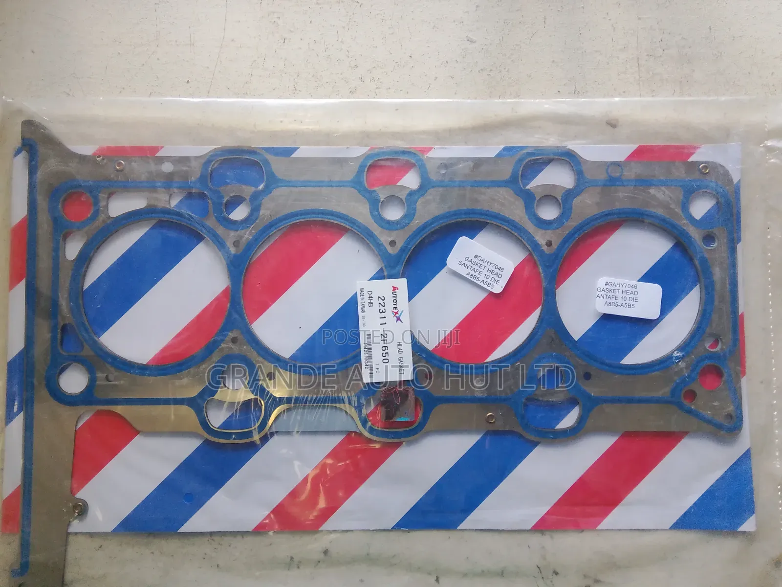 Head Gasket Hyundai Santa Fe 2010 Diesel (Autotex Brand)