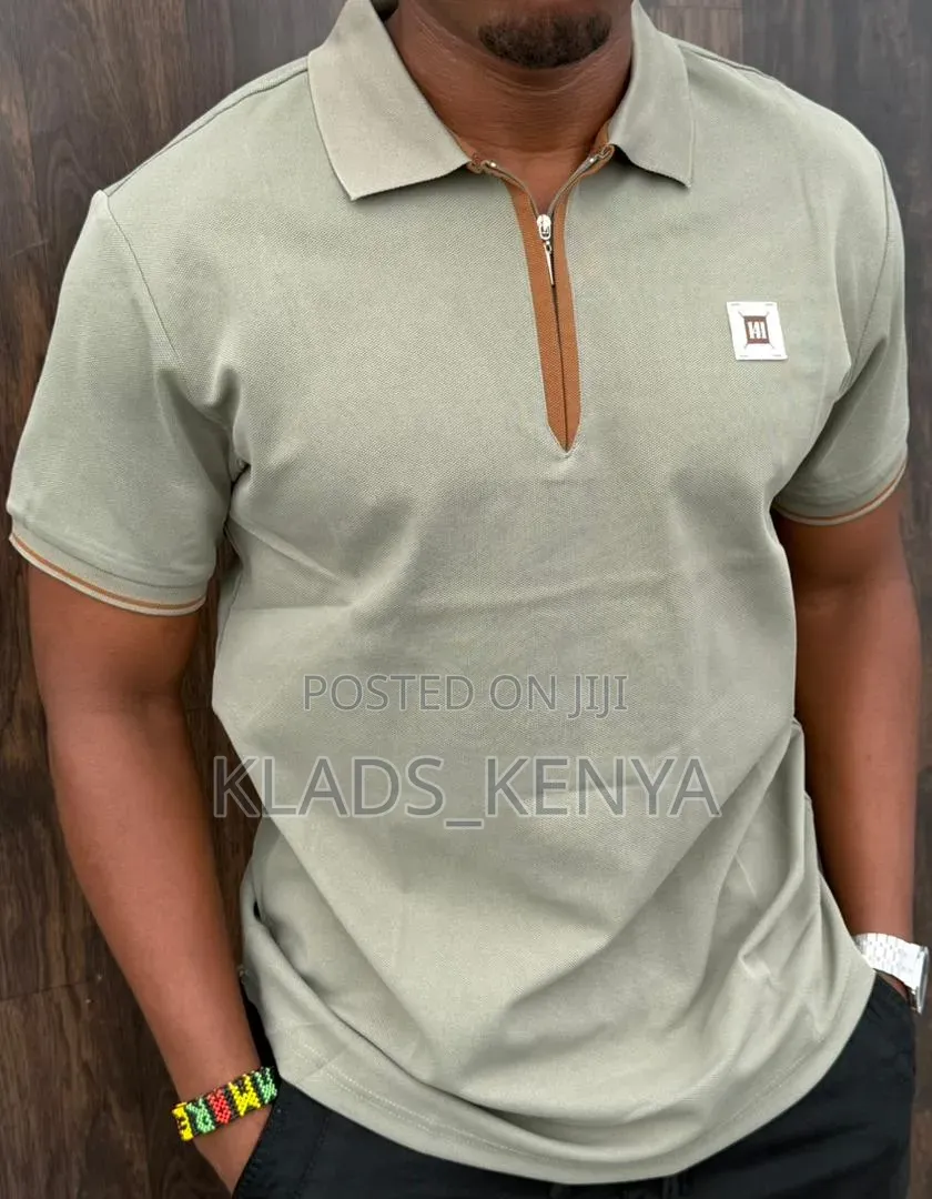 Men's Zipped Polo Shirts