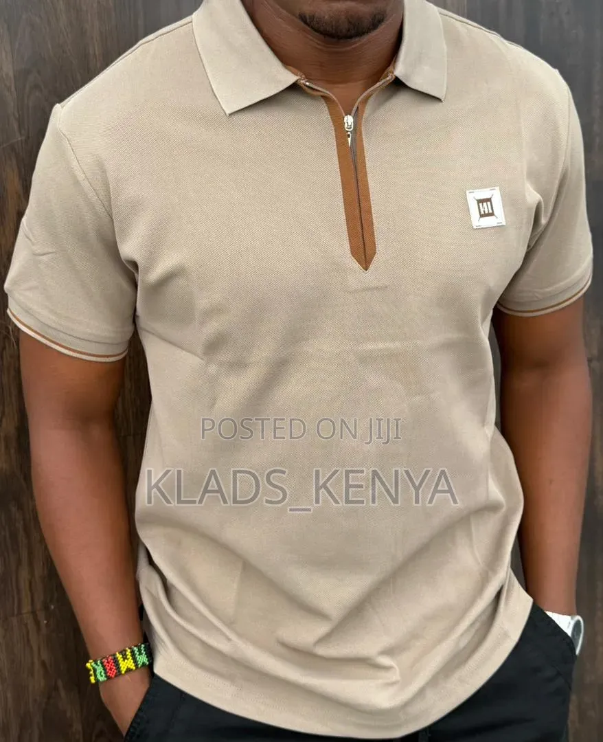 Men's Zipped Polo Shirts