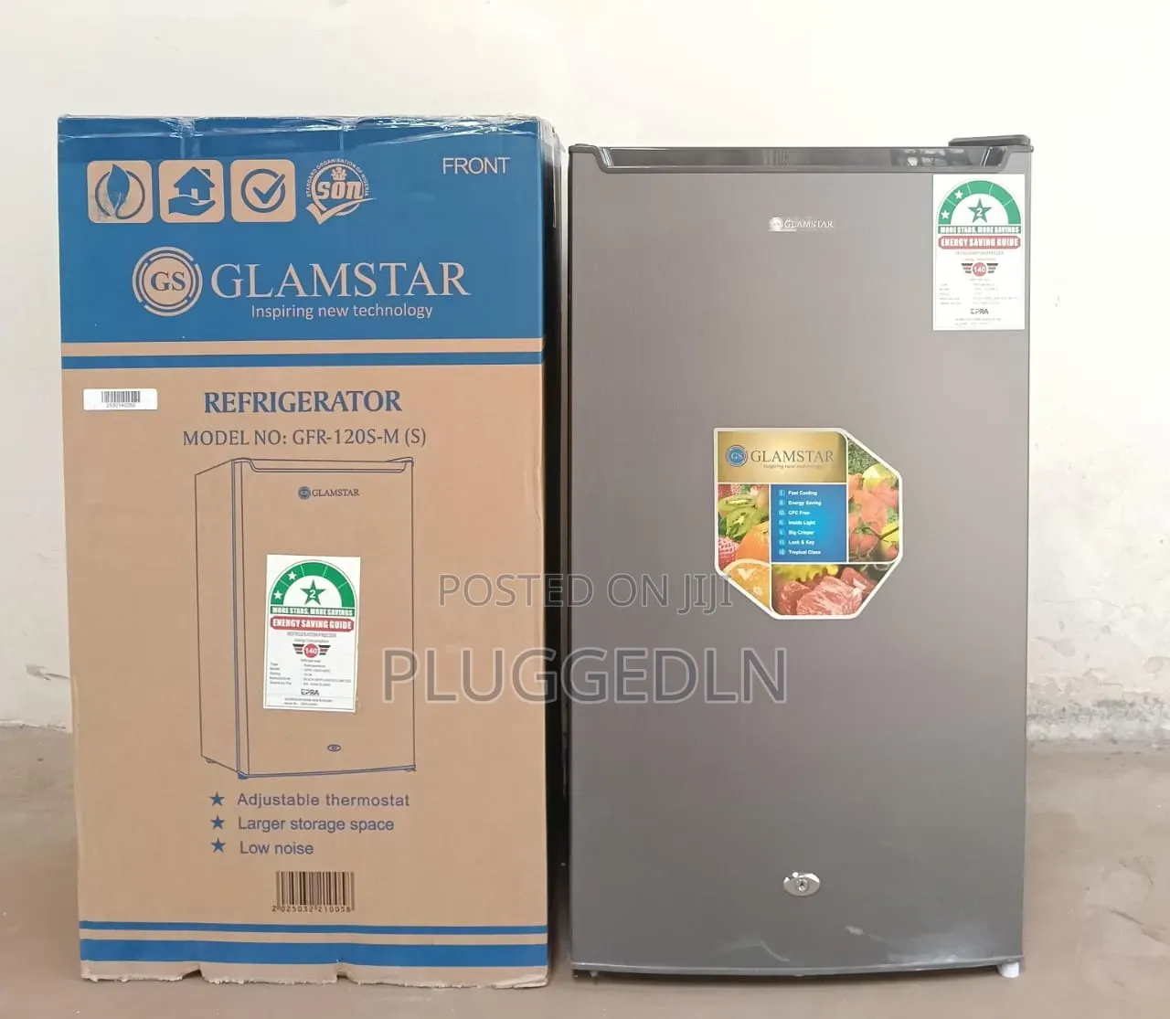 Glamstar Single Door Fridge 90 Litres