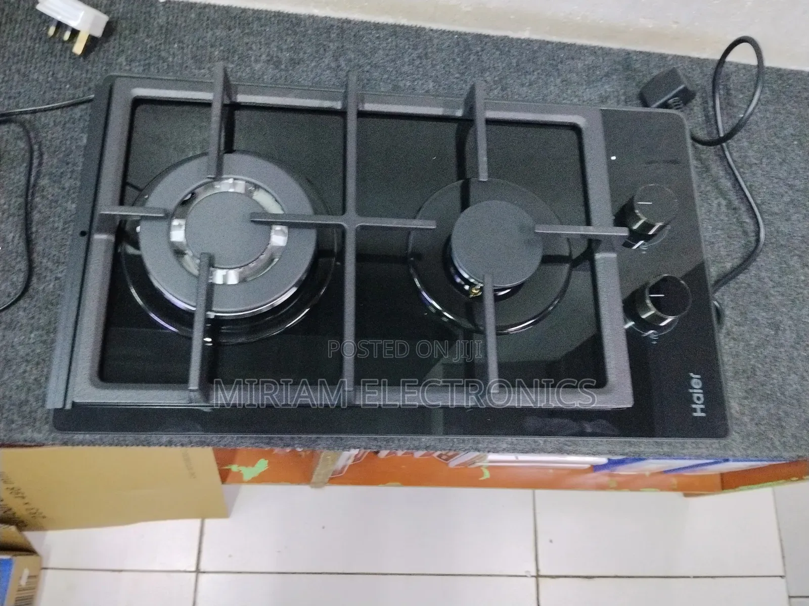 Haier 2 Burners With Wok Burner Built-in Cooker Hob-