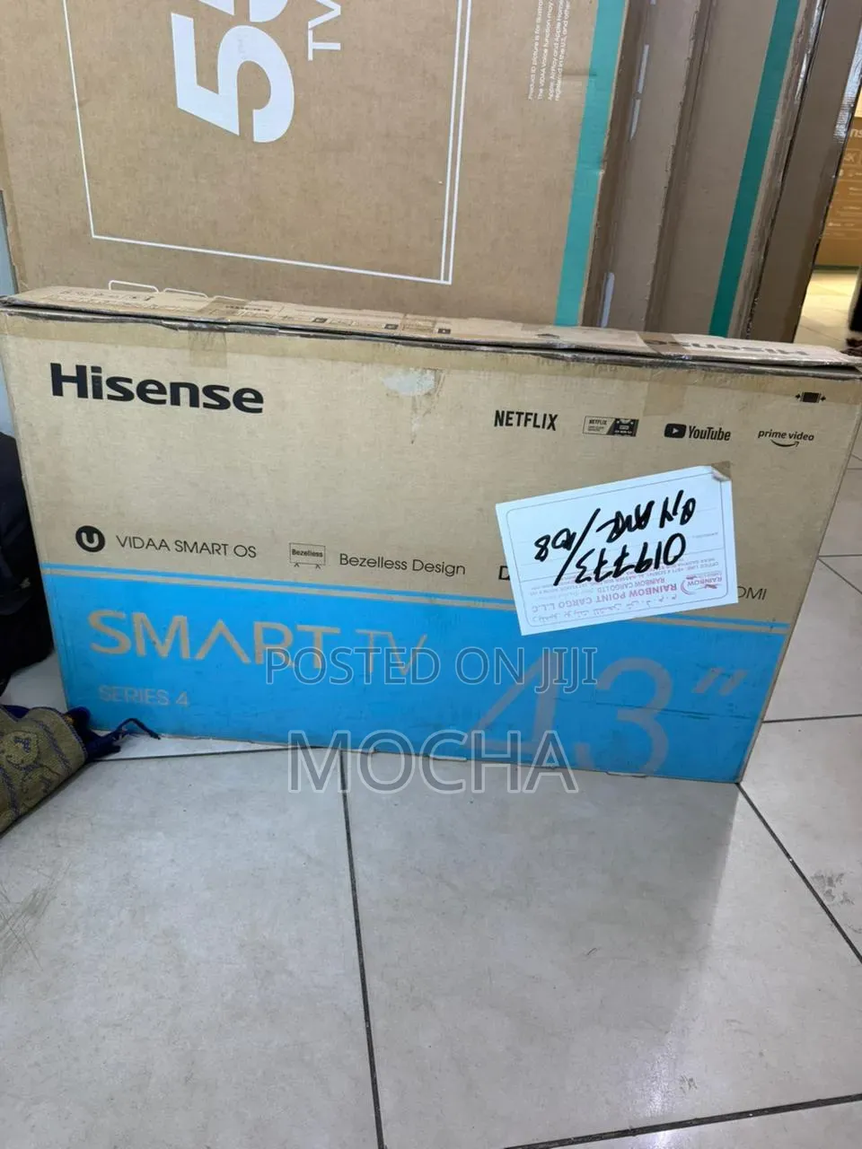 Hisense 43 Inch Smart Full Hd Tv, Frameless